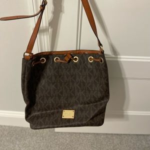 Michael Kors signature logo tote